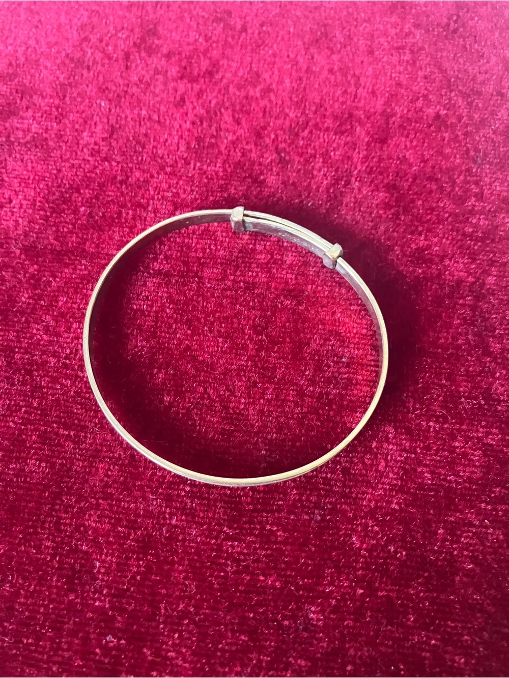 Vintage 1/20 12K GF Gold Filled Childs Baby Slide Bangle Bracelet Keepsake.